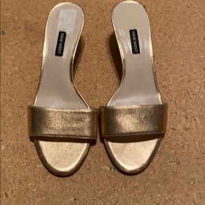 Rose Gold Kitten Heels